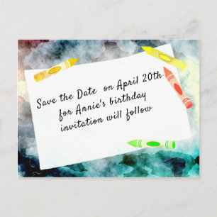 Postale Carte de vœux d'anniversaire