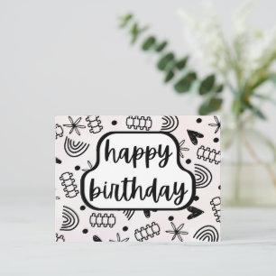 Postale Carte de vœux d'anniversaire chiropratique, Chirop