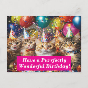 Postale Carte de vœux d'anniversaire personnalisable pour 