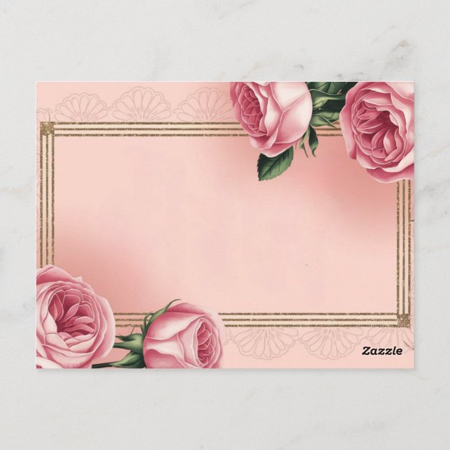 Postale Carte de voeux d'anniversaire rêvée (Dos)