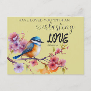 Postale Carte de vœux de l'Écriture Amour éternel