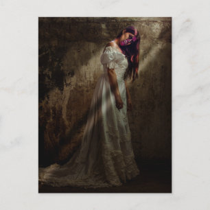 Postale Carte de vœux d'Halloween effrayante