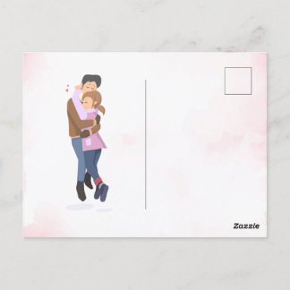 Postale Carte de voeux do-it-yourself Amour