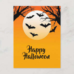 Postale Carte de vœux Halloween effrayante