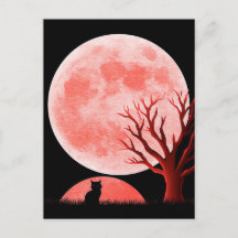 Carte de vœux Halloween effrayante