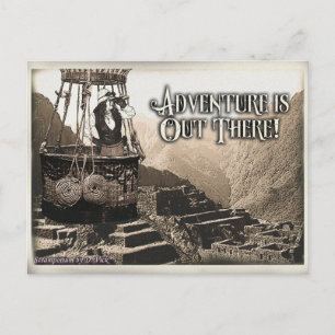 Postale Carte de voeux pour l'aventure