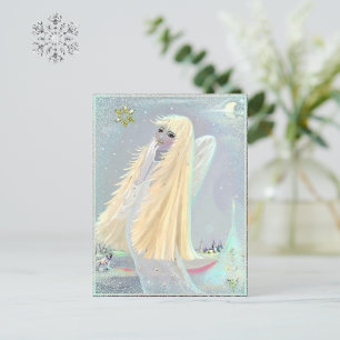 Postale Carte de vœux pour le solstice d'hiver