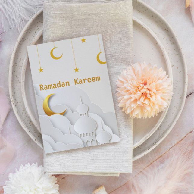Postale Carte de vœux Ramadan Kareem Ramadan Mubarak (Créateur téléchargé)