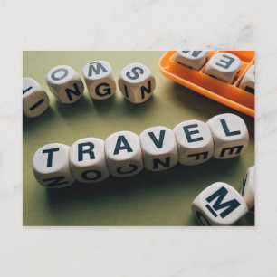 Postale Carte de voyage