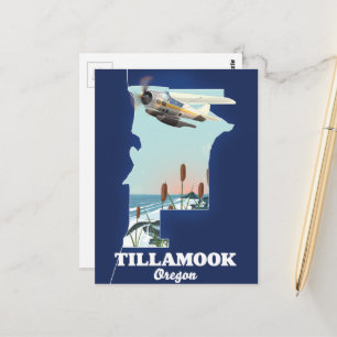 Postale Carte de voyage de Tillamook Oregon