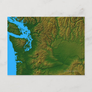 Postale Carte de Washington