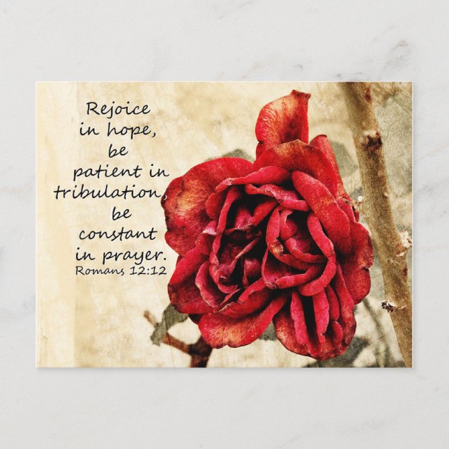 Postale Carte d'encouragement (Devant)