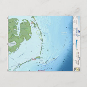 Postale Carte des banques extérieures