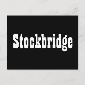 Postale Carte des collecteurs automatiques de Stockbridge