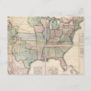 Postale Carte des États-Unis 3
