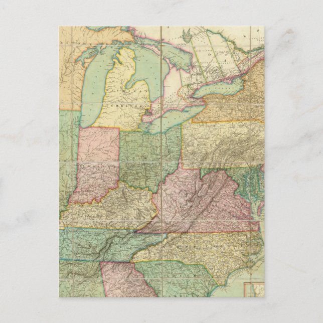 Postale Carte des États-Unis 6 (Devant)