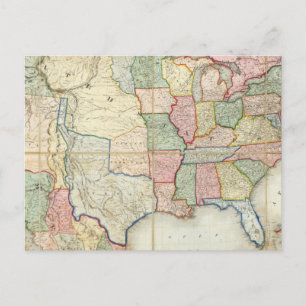 Postale Carte des États-Unis d'Amérique