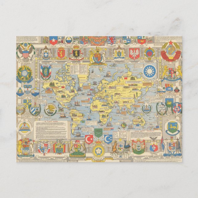 Postale Carte des Nations Unies (Devant)