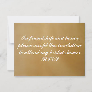 Postale Carte d'invitation à une fête de fiançailles