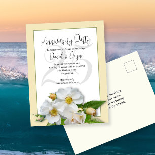 Postale Carte d'invitation pour la fête d'anniversaire des