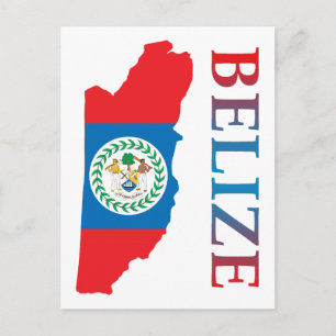 Postale Carte Du Belize