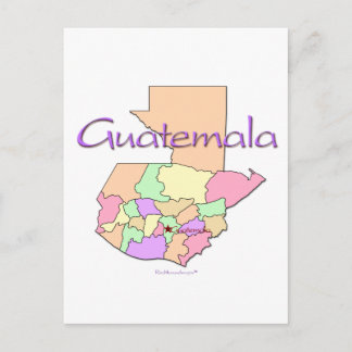 Postale Carte du Guatemala