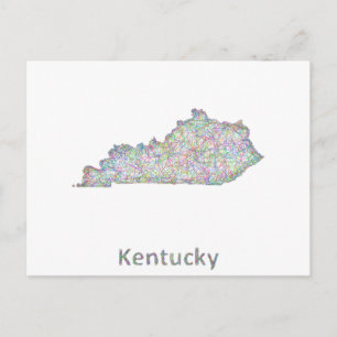 Postale Carte du Kentucky