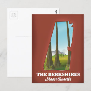 Postale Carte du Massachusetts Berkshires