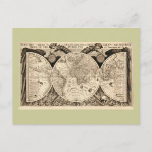 Postale Carte du monde antique par Philipp Eckebrecht - 16