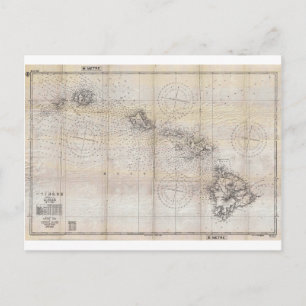 Postale Carte du port Pearl d'Hawaï 1939