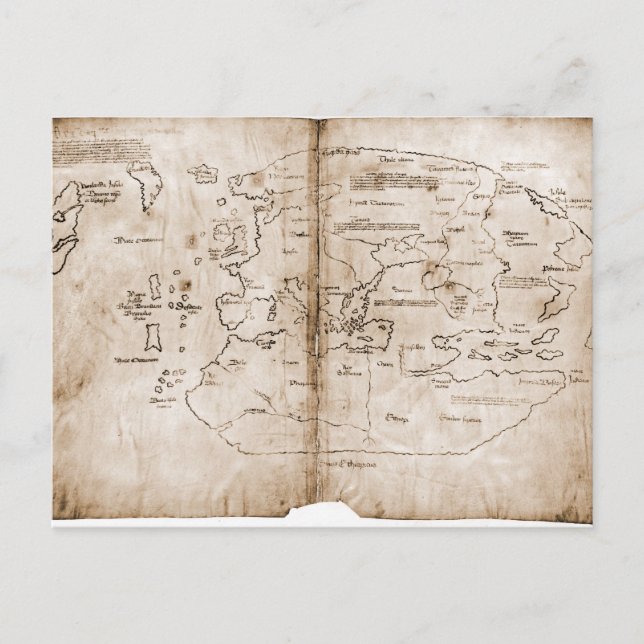 Postale Carte du Vinland (Devant)