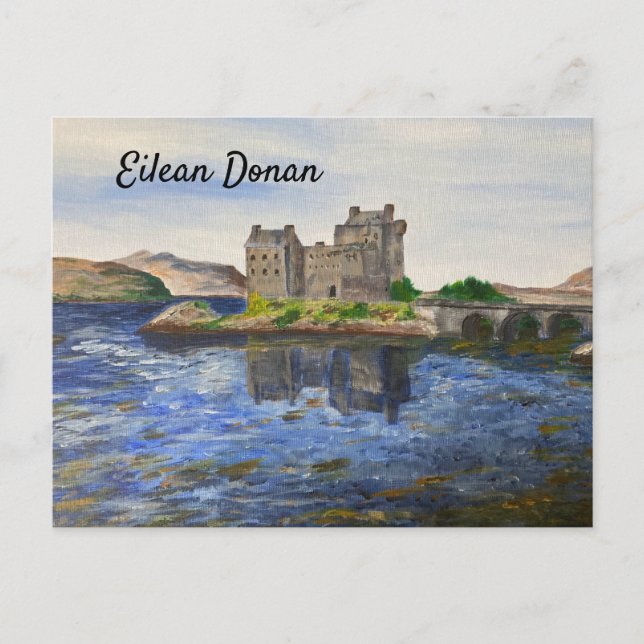 Postale Carte Eilean Donan Castle (Devant)