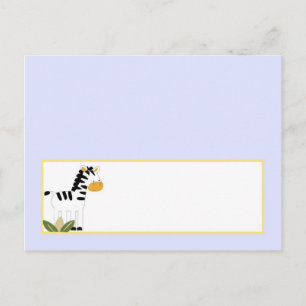 Postale Carte Endroit Écrit Safari Amis