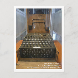 Postale Carte Enigma