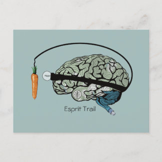 Postale Carte Esprit trail