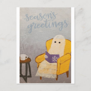 Postale Carte Fantôme de Noël de l'esprit de Noël
