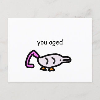 Postale Carte FF "Joyeux anniversaire"