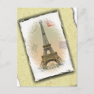 Postale Carte Fron Paris
