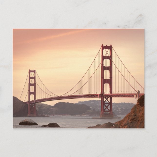 Postale Carte Golden Gate Bridge (Devant)