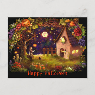 Postale Carte Halloween