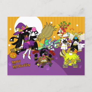 Postale Carte Halloween / ド Rechercher ン Rechercher ー ロ