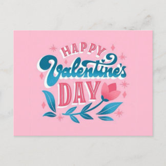 Postale Carte heureuse Sainte-Valentin
