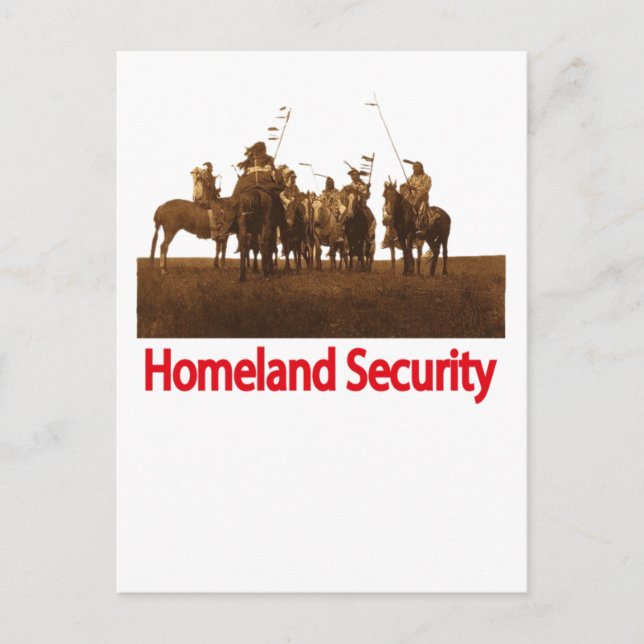 Postale Carte Homeland Security (Devant)