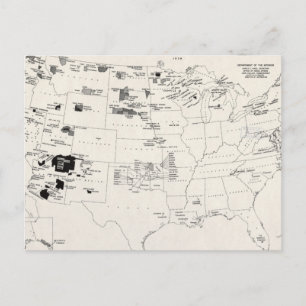 POSTALE CARTE : INDIENS AMÉRICAINS 2