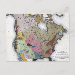 POSTALE CARTE : INDIENS AMÉRICAINS 3