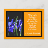 Carte Iris 2 Cadres Le MUSÉE Cadeaux Zazzle Tan