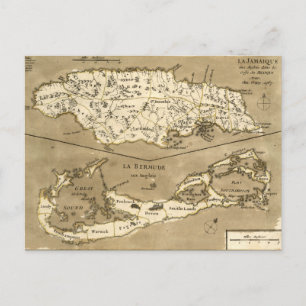 POSTALE CARTE : JAMAICA, 1767