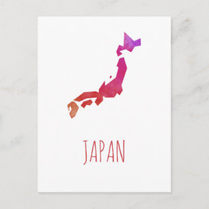 Postale Carte Japon
