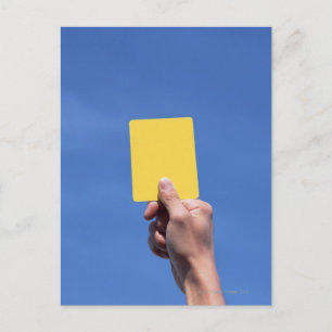 Postale Carte jaune