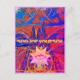 Postale Carte Junction n° 46 : Oeil de montagne à voir pou